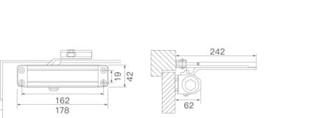 F-071 dimension drawing