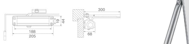 F-062 dimension drawing