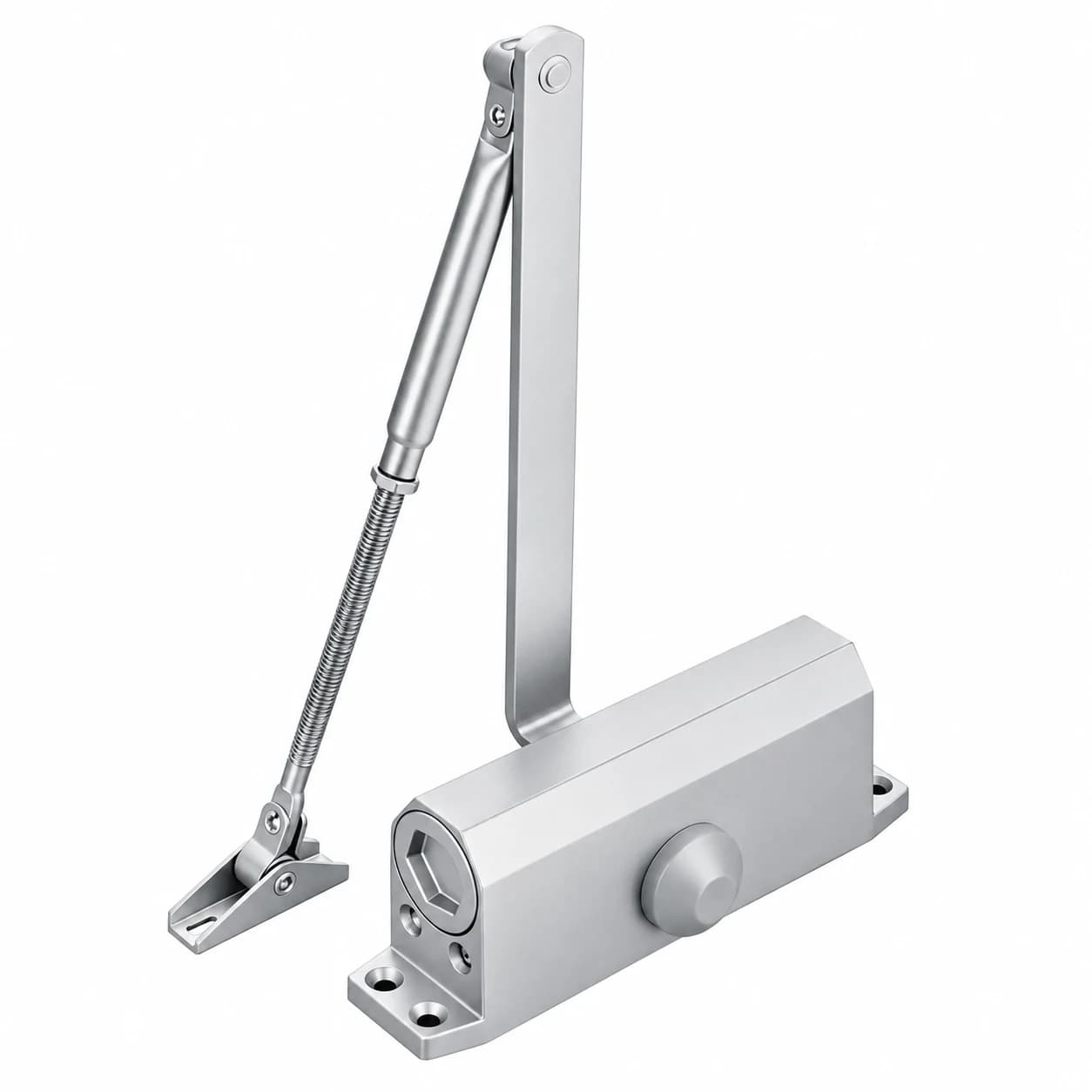 QIHENGDoorControls F-071, mola hidráulica para porta corta-fogo