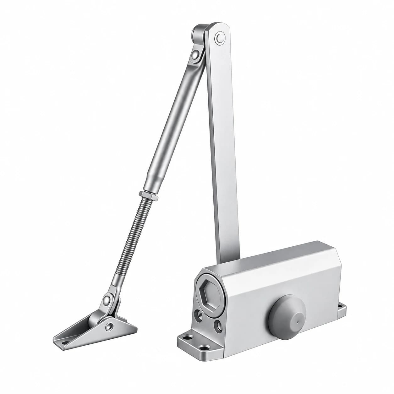 QIHENGDoorControls F-051, mola hidráulica para porta corta-fogo